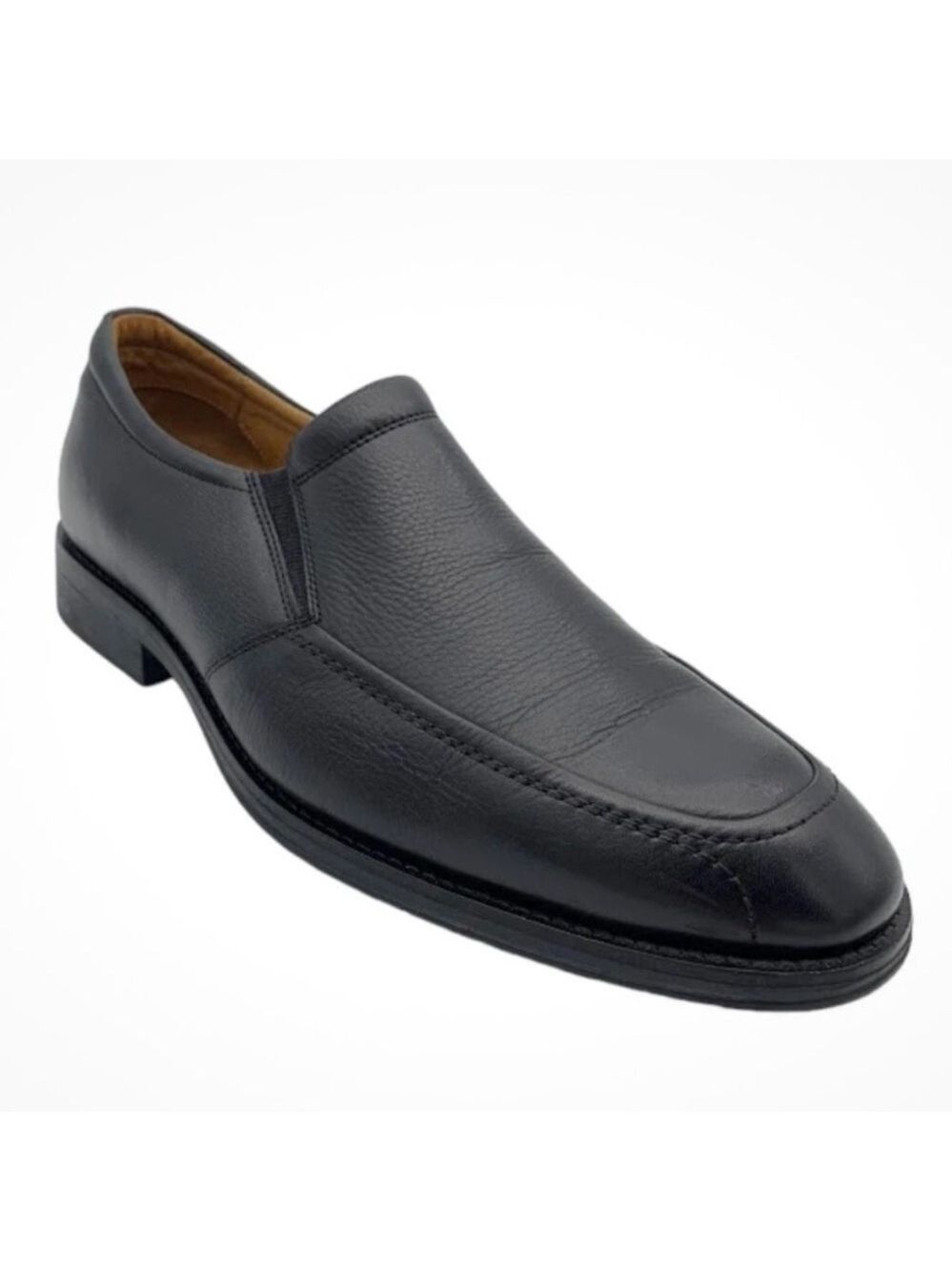 NWOB $89 MSRP Flag LTD. Men’s Monroe Moc Slip-On Dress Shoes – Black - Picture 3 of 6